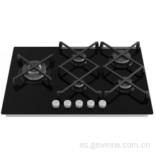 Encimera de gas empotrada placas de cocina 5 quemadores